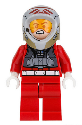 LEGO Minifigure -- Rebel A-wing Pilot (5004408)-Star Wars / Star Wars Rebels -- SW0757 -- Creative Brick Builders